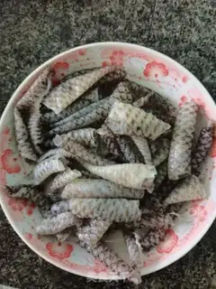 Make Frozen fish skin step 3
