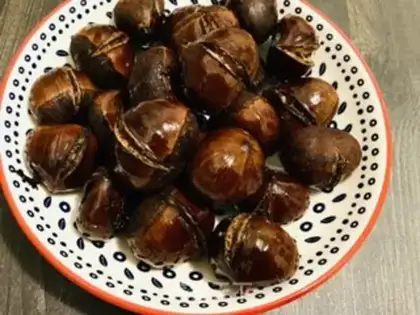 Make Chestnuts with sugar in the oven step 8