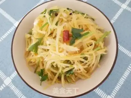 Make Spicy potatoes step 12