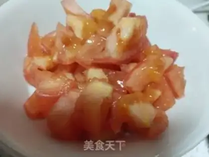 Make Tomatoes, chumps, chump soup step 0