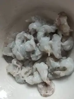 Make Thai sweet shrimp step 2