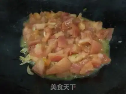 Make Tomatoes, chumps, chump soup step 4