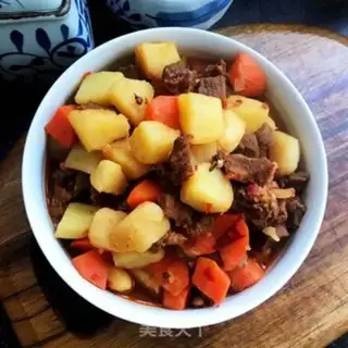 Make Beef stew potatoes step 11