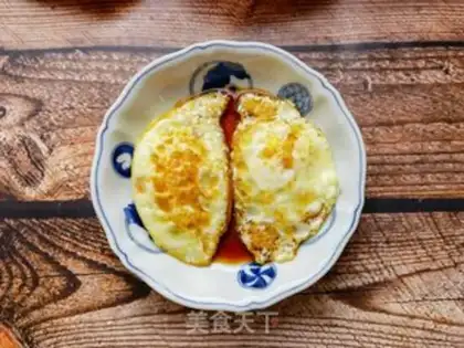 Make Fried eggs step 8