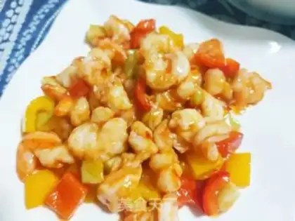 Make Thai sweet shrimp step 10