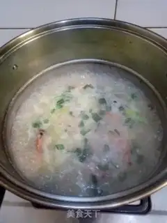 Make Shrimp congee step 7