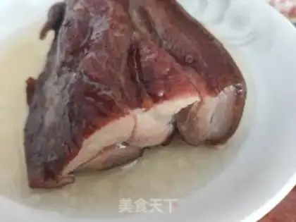 Make Garlic meat step 1