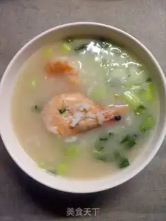 Make Shrimp congee step 8