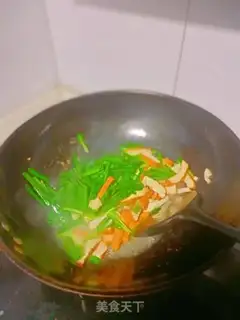 Make Scrambled beans step 5