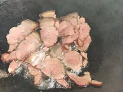 Make Garlic meat step 5