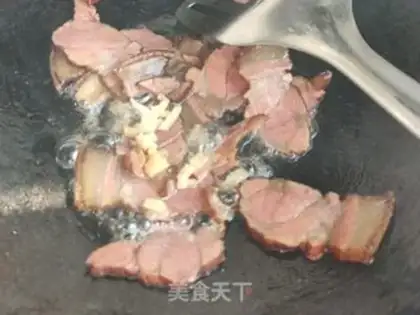 Make Garlic meat step 6