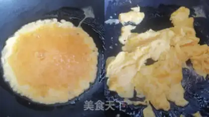 Make Peaches pointy egg soup step 2