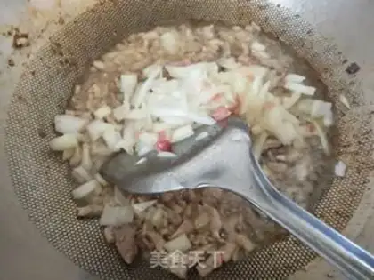 Make Frozen meat sauce step 2