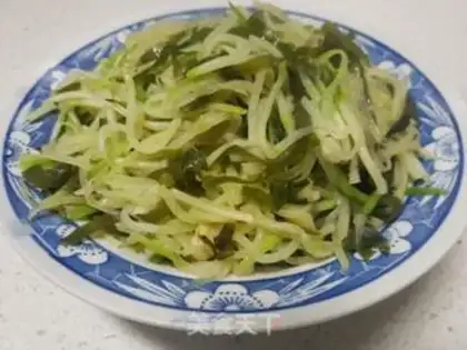 Make The radish with the sea ribbon step 5