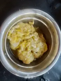 Make Spinach dumplings step 1