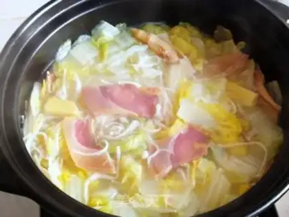 Make A ham-dry stew step 8