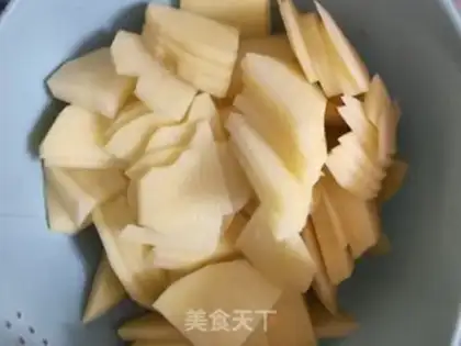 Make Five bouquets with potatoes step 2
