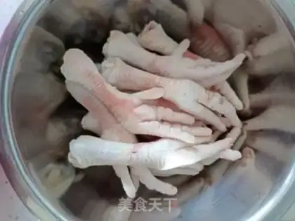 Make Amber chicken claws step 0
