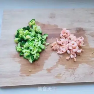 Make ♪ ♪ West blue flower fried rice ♪ step 3