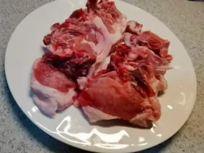 Make Red-hot chops step 0