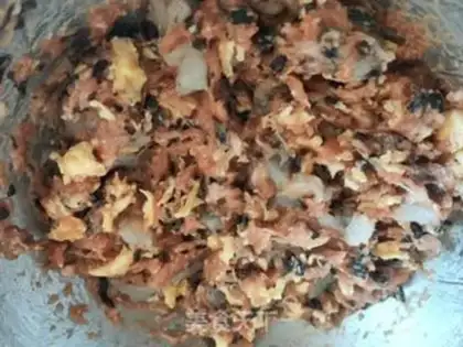 Make Pork cuisine, three fresh dumplings step 11