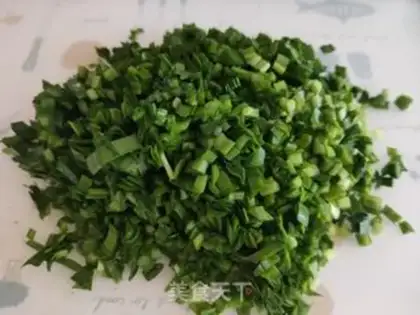 Make Pork cuisine, three fresh dumplings step 12