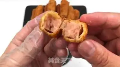 Make The fragrance of lunch meat step 8