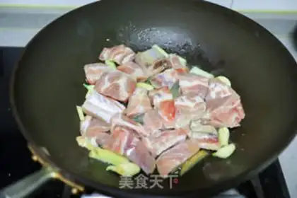 Make Skin sugar curd ribs step 2