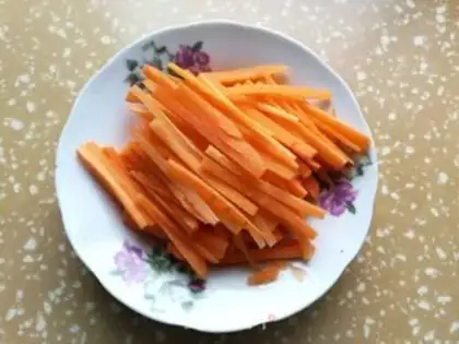 Make Carrot and broccoli step 1