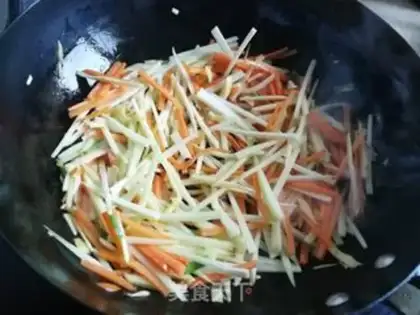 Make Carrot and broccoli step 4