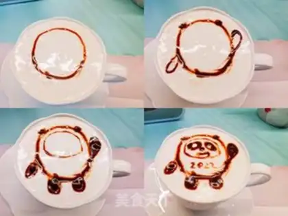 Make Iced latte step 5