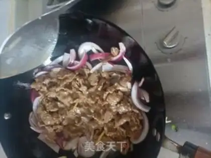 Make Onion beef step 7