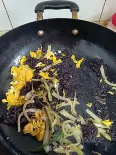 Make Black rice step 2