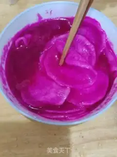 Make Roses with white carrots step 8