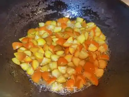 Make Orange cream step 8