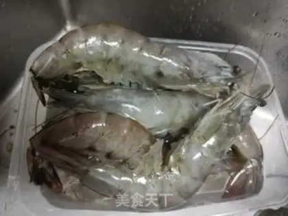Make Shrimp burning step 0