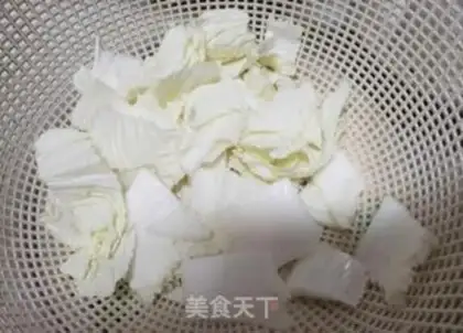 Make Snack and cabbage step 0