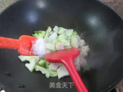 Make Shrimp-flavored vegetables step 3