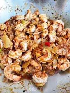 Make Spicy shrimp balls step 4