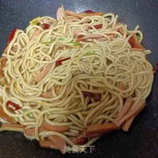 Make Fried noodles step 9