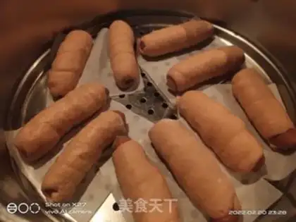 Make Carrot ham and sausage step 4