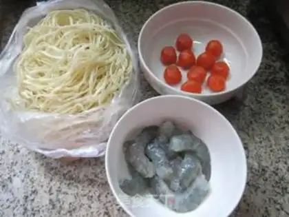 Make Shrimp saffron step 0