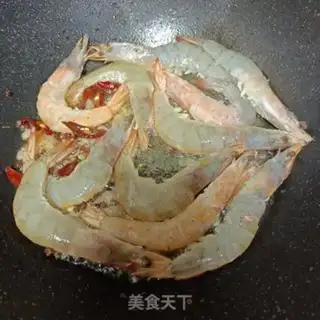 Make Spicy shrimp step 4