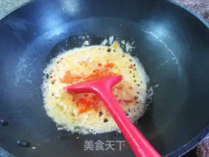 Make Shrimp saffron step 8
