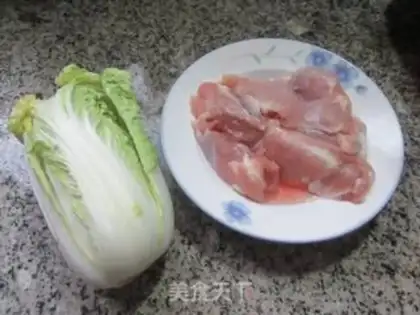Make Chicken-legged doll food step 0