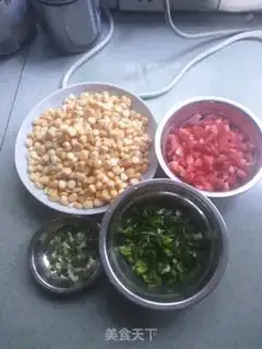 Make Three-colour corn step 2