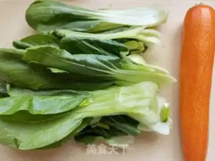 Make Carrot bean sprouts step 0