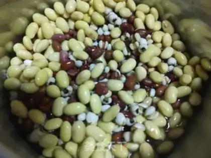 Make Five grains of soya step 0