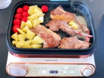 Make Fried lamb chops step 6