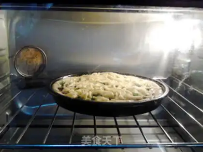 Make Onion mustard pizza step 14